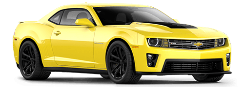 Yellow Camaro Car